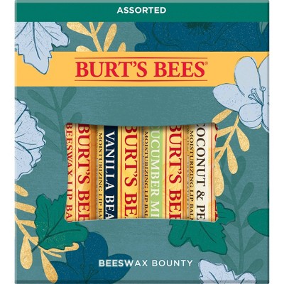 Burt's Bees Beeswax Bounty Assorted Lip Balm Gift Set - 4pk