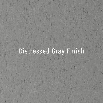 Tara Distressed Gray 61'' MDF Wood Sideboard