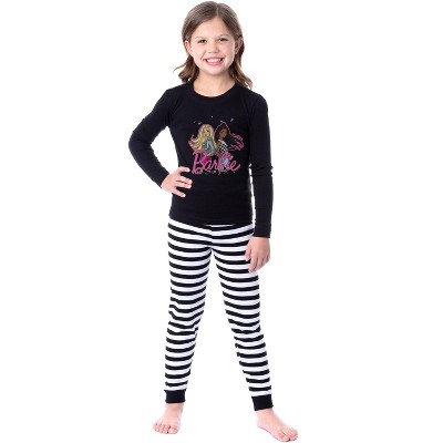 Friends TV Show Series Tight Fit Cotton Matching Family Pajama Set (Child,  8) Black