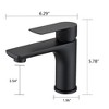Grungis Single Handle Lavatory Bathroom Sink Faucet,Bathroom Faucets for Home Sinks - 3 of 4
