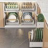 Pull Out Cabinet Organizer Slide Out Shelves - Adhesive Nano Sliding Drawers, Carbon Steel for Kitchen Pantry Bathroom Home Cabinets - 3 of 4