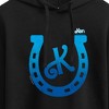 Women's - Barbie - Ken Horseshoe Cropped Graphic Hoodie - 2 of 3