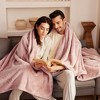 Aoibox Plush Fuzzy Fleece Throw Blanket, Super Soft & Warm Fluffy Blanket for Couch or Bed, All Season Use in Stylish Solid Colors - 4 of 4