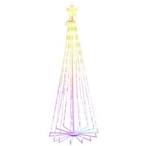 Celebrations - LED - Straight Frame - Dancing Tree - Yard Decor - 5 ft. - 1 of 1