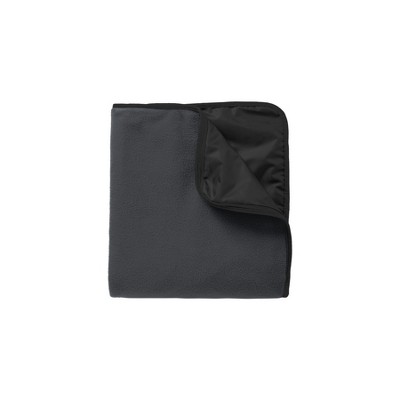 Port Authority Fleece and Polyester Travel Blanket