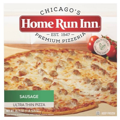 Home Run Inn Ultra Thin Crust Sausage Frozen Pizza - 19oz
