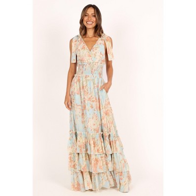 Petal And Pup Womens Christabel Tiered Maxi Dress : Target