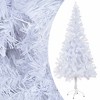 Christmas Tree White PVC Medium Christmas Tree Cone-shaped - 2 of 4