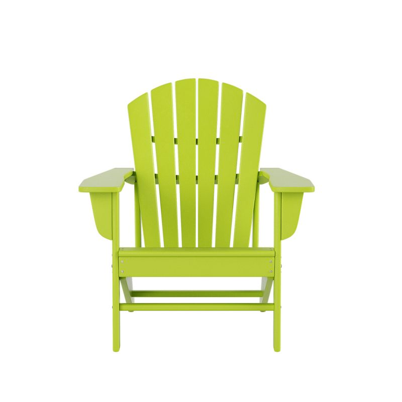 WestinTrends Dylan HDPE Outdoor Patio Adirondack Chair (Set of 4), 3 of 6