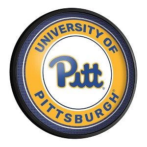 College Round Slimline Lighted Wall Sign - 1 of 1