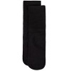 Memoi Women's Bamboo Blend Terry Sole Breathable Crew Sock Black 9-11 - 3 of 4