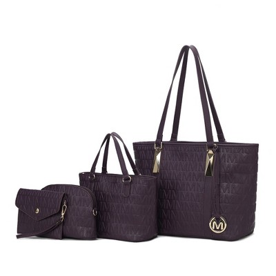 MKF Collection Arya Signature Vegan Leather Tote Bag for Women Versatile Handbag Purse by Mia K