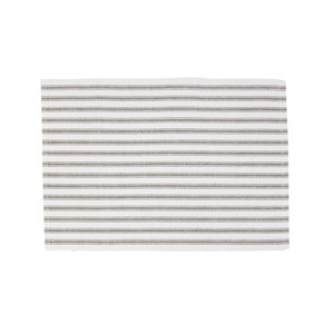 C&F Home Ticking Stripe Placemat Set of 6 - 1 of 4