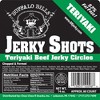 Buffalo Bills 14oz Teriyaki Beef Jerky Shots (80 teriyaki jerky circles per bag) - 2 of 3