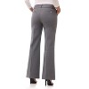 Rekucci Women’s Smart Stretch Wide Leg Pull-On Pants – Business Casual Desk to Dinner Style - 3 of 4