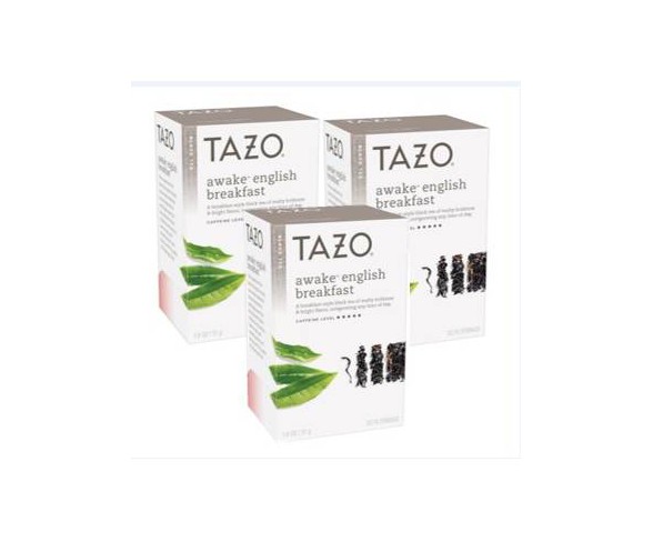 Tazo Awake 20ct Tea Bags - 3pk