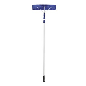 Snow Joe Telescoping Roof Rake, Snow Leaf Removal Shovel with 25 Inch Wide Poly Blade and Aluminum Telescoping Twist-N-Lock Handle, RJ204M - 1 of 4