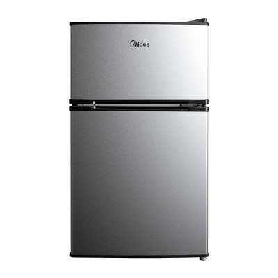 Dorm Room Storage - Midea College Fridge with Freezer - 3.1 Cu Ft College  Essential