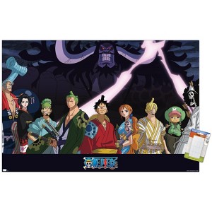 Trends International One Piece: Wano Country - Kaido Shadow Unframed Wall Poster Prints - 1 of 4