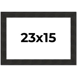 PosterPalooza | Contemporary Black Picture Frame - UV Acrylic, Backing Board, Hanging Hardware Included - 1 of 4