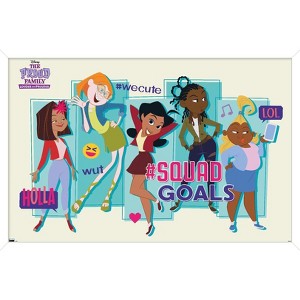Trends International Disney The Proud Family Louder and Prouder - Squad Framed Wall Poster Prints - 1 of 4