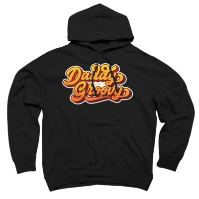 Adult Design By Humans Retro Vintage Daddys Groovy By AmberDawn888 Pullover Hoodie