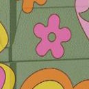 retro flower