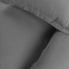 Cotton Flannel Solid or Trellis Heavyweight Duvet Cover Set with Matching Pillow Shams by Blue Nile Mills - 3 of 3