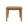 Christopher Knight Home Orrin Outdoor Rusitc Slat Design Acacia Wood Coffee Table, Teak - 4 of 4