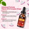 B Beworth Vitamin B12 Liquid Drops 10,000 mcg, Supports Immunity, Energy & Brain, Vegan, Gluten Free, Non-GMO, 2 Fl.OZ (Dragon Fruit) - 4 of 4