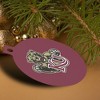 Kutztown Primary Logo Aluminum Holiday Christmas Tree Ornament - 4 of 4