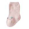 MyKids-Usa Baby Cartoon Pattern Coral Fleece Comfy Mid-Tube Socks - 3 of 4