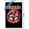 Trends International Anthrax - Flame Framed Wall Poster Prints - 3 of 4
