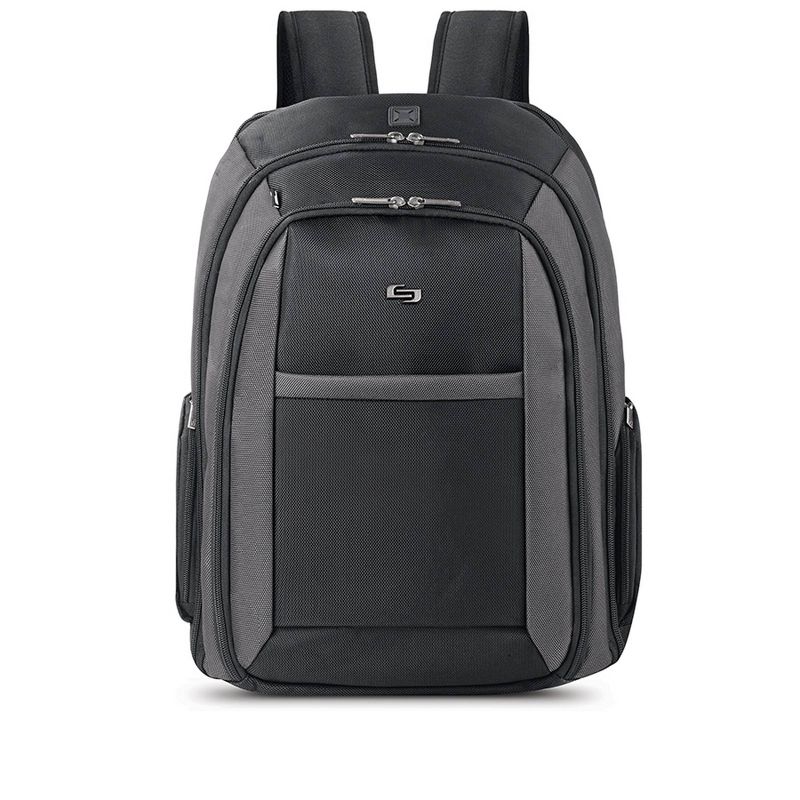 Solo New York Metropolitan Laptop 19&#34; Backpack - Black, 1 of 11
