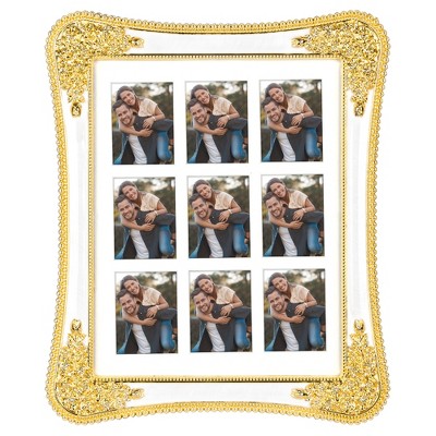 REGALWOVEN Shiny Craft Clear Glass Surface Photo Frame
