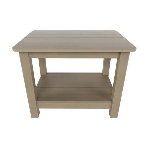 WestinTrends Outdoor Patio All-weather Modern Side Table - 1 of 3