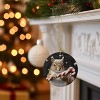Lomsoe Christmas Ceramic Ornament Gifts Retro Rustic Winter Christmas Decor Hanging Ornaments for Xmas Tree Decor Animal Xmas Tree Decor - 3 of 4
