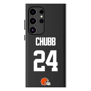 Keyscaper Nick Chubb Cleveland Browns 24 Game Tactic MagSafe Compatible Cell Phone Case for Galaxy S24 Ultra - 1 of 4