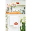C&F Home "Family" Leaf Embroidered Waffle Weave Kitchen Autumn Dishtowel - 3 of 4