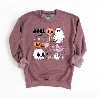 Simply Sage Market Women's Graphic Sweatshirt Boo Chart