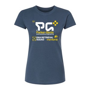 Women's - Jurassic World: Rebirth - Dna Squad Fitted Graphic T-Shirt - 1 of 2