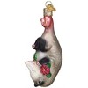 Old World Christmas Blown Glass Ornament for Christmas Tree, Opossum - 3 of 4