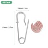 Unique Bargains Large Safety Spring Lock Blanket Bulk Pins 60 Pcs - 3 of 4