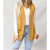 Women's Gentry Open Front Sleeveless Cardigan - Cielo - 2 of 3