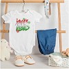 Christmas Snowflakes Xmas Vibes Baby Romper Boys or Girls Brisco Brands - 3 of 4