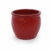 SpassWay 15" Dia Outdoor Indoor Ceramic Planter Pot Decorative Planter with Drainage Hole Patio Flower Pot - 3 of 4