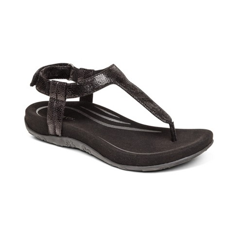 Aetrex - Women's Kate Thong Wedge Sandal