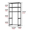 3-Layer Over The Toilet Storage Rack, Metal Bathroom Shelf - 2 of 4