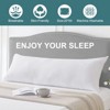 Itopfox Ultra Premium Full Body Pillow Insert for Side Sleepers - Extra Breathable & Soft Supportive Bed Pillow for Adults - 4 of 4