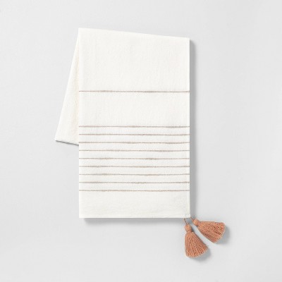 Open Stripe Throw Blanket Cream/Taupe/Copper - Hearth & Hand™ with Magnolia